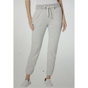 n: philanthropy Women Night French Terry Jogger Mid Rise Drawstring Gray Small